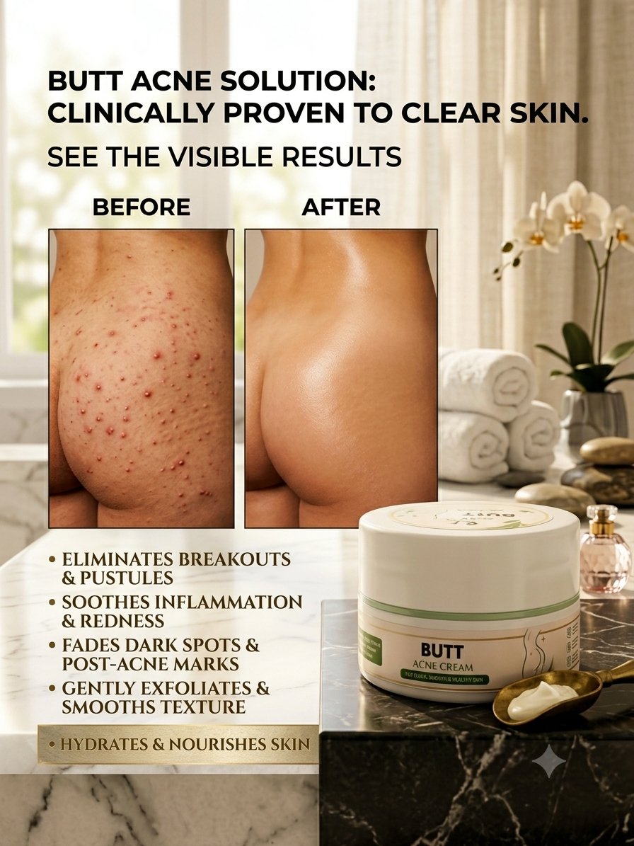 BUTT ACNE CREAM ( FOR FEMALES )