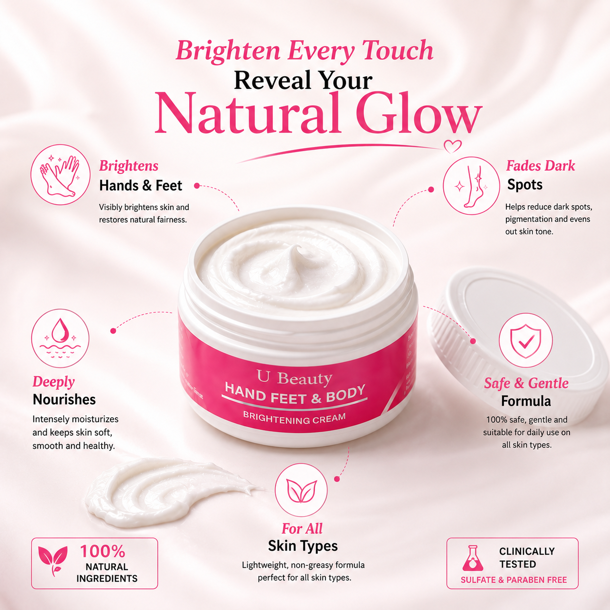 7 DAYS HAND & FEET WHITENING CREAM