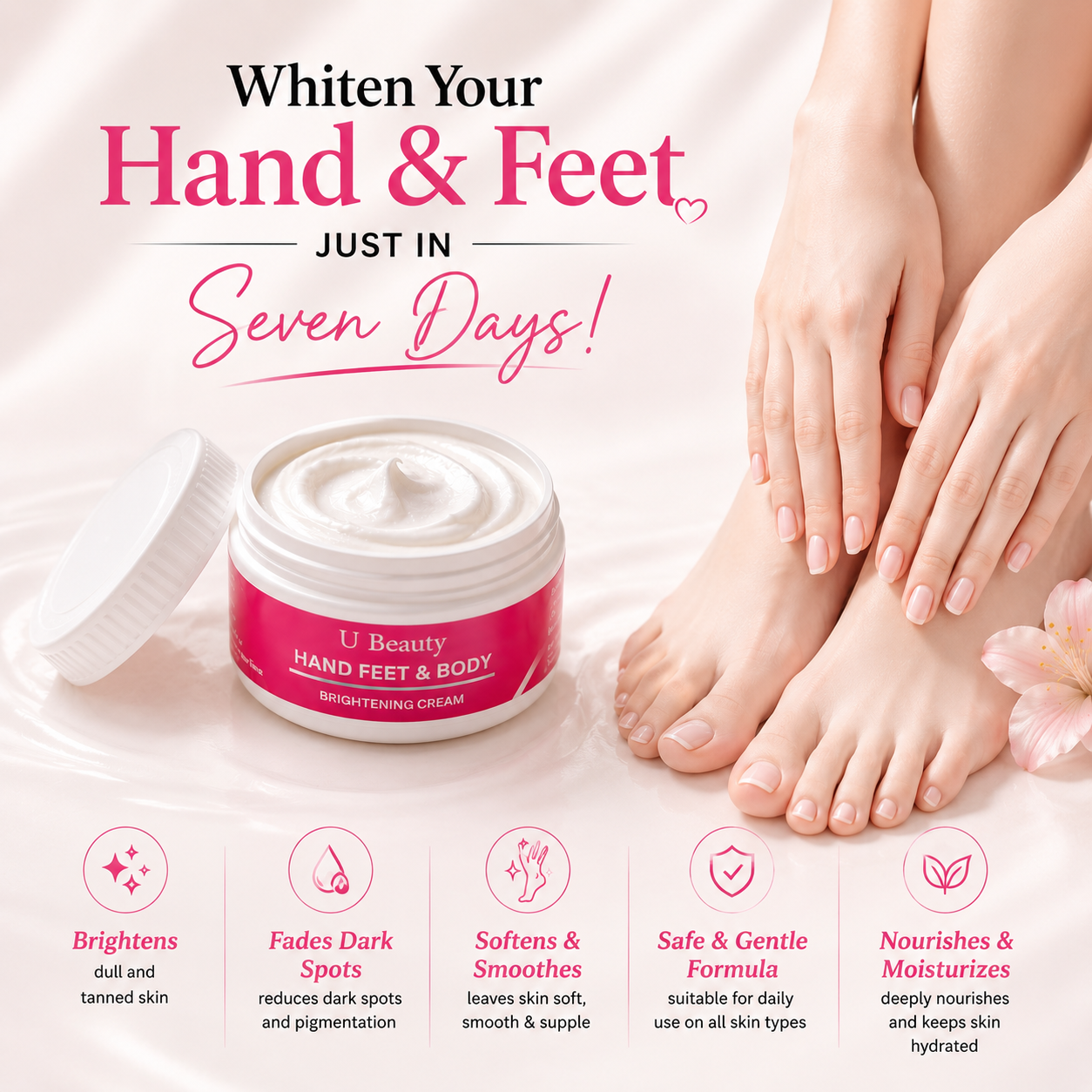 7 DAYS HAND & FEET WHITENING CREAM