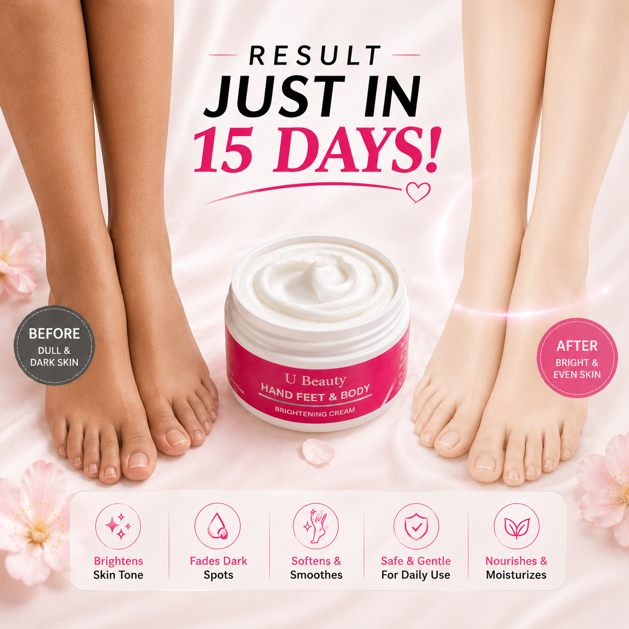 7 DAYS HAND & FEET WHITENING CREAM