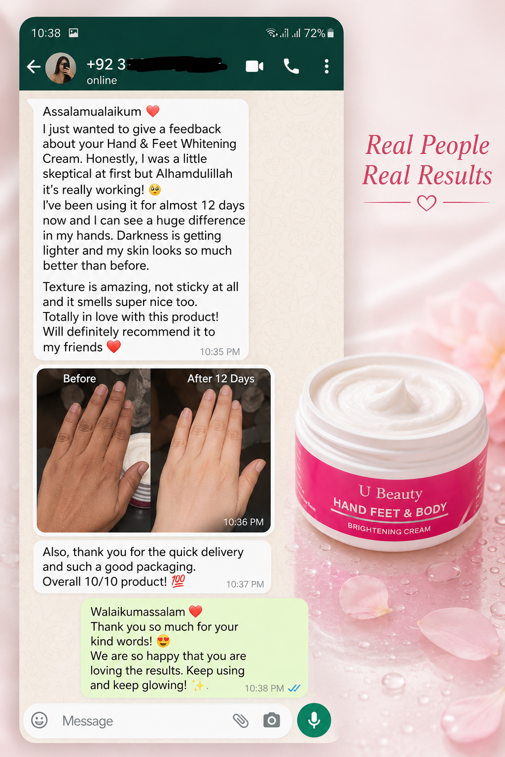 7 DAYS HAND & FEET WHITENING CREAM
