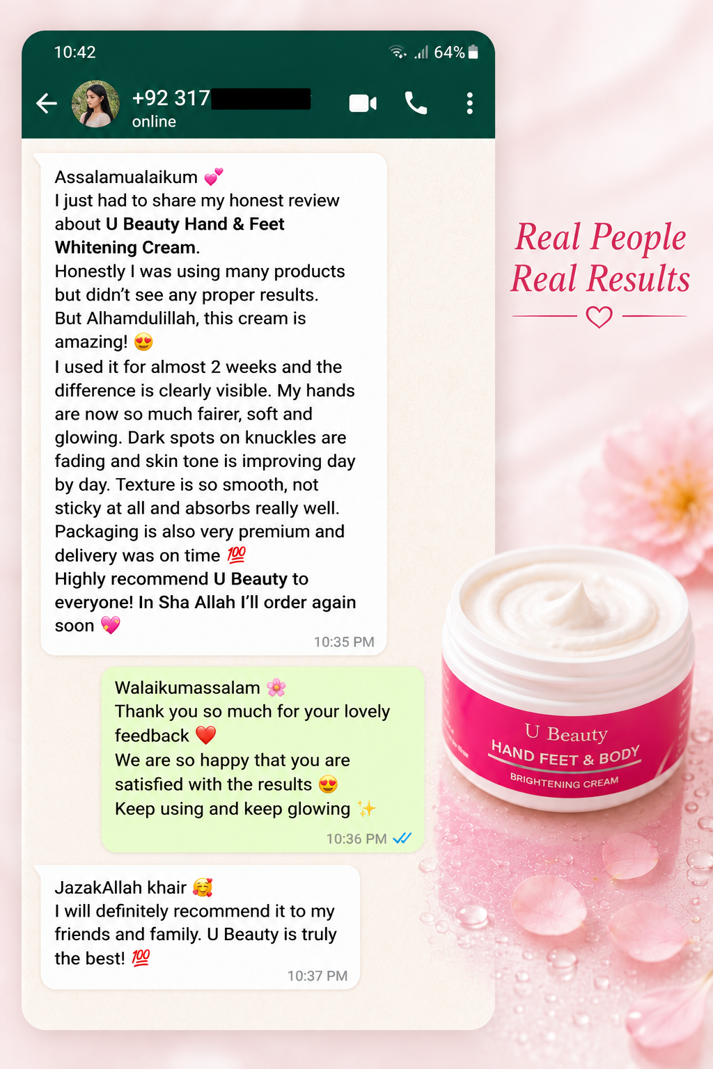 7 DAYS HAND & FEET WHITENING CREAM
