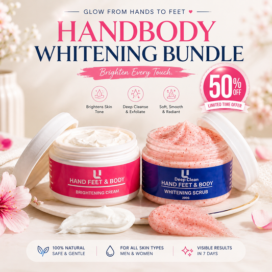 HAND FEET BODY WHITENING BUNDLE