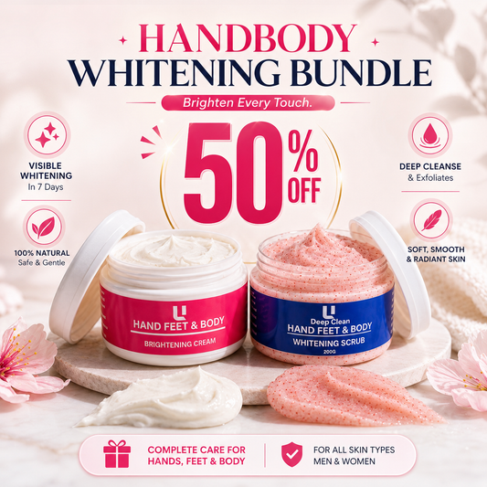 HAND FEET BODY WHITENING BUNDLE