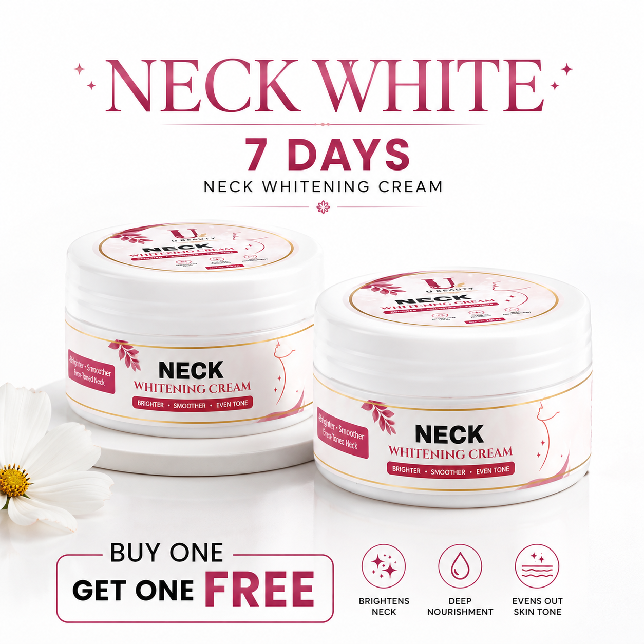 7 DAYS NECK WHITENING CREAM