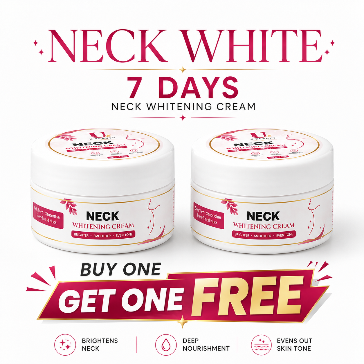 7 DAYS NECK WHITENING CREAM