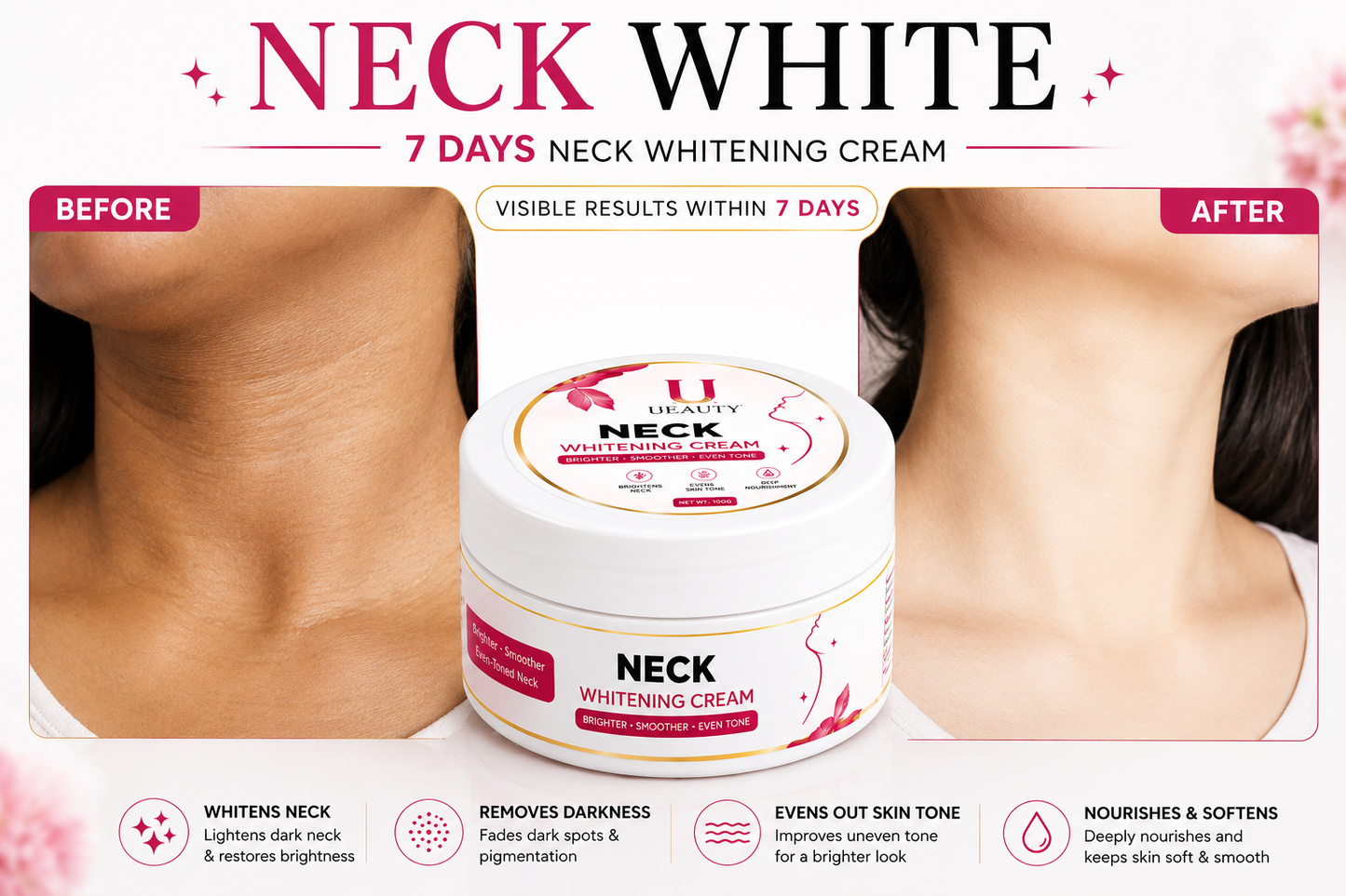 7 DAYS NECK WHITENING CREAM