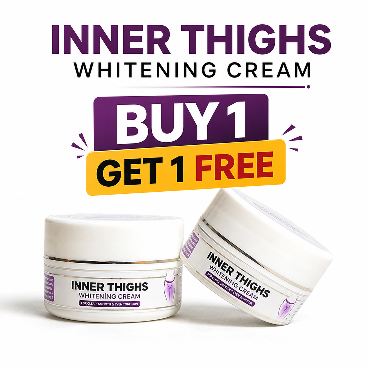 7 Days Inner Thighs Whitening Cream