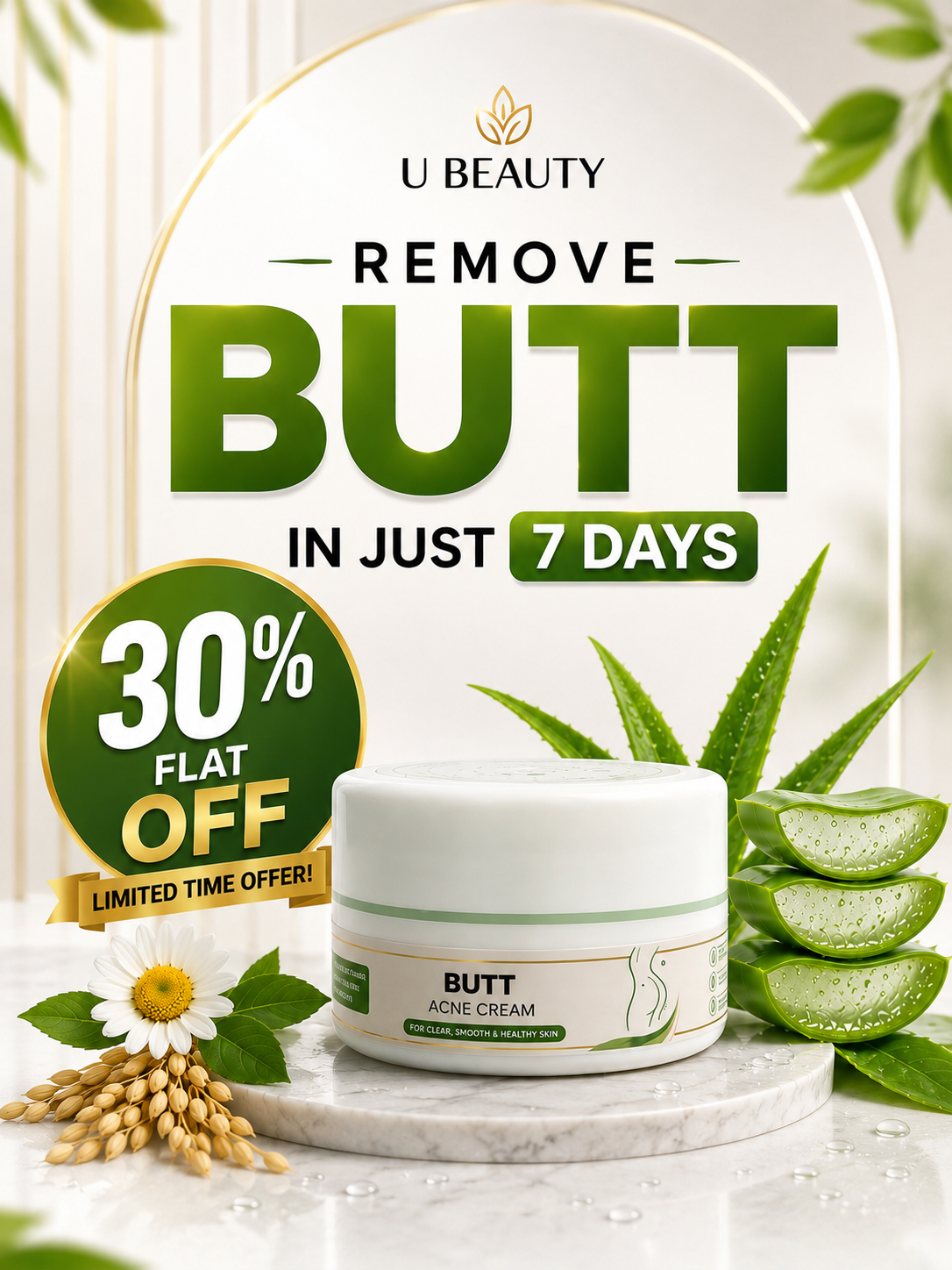 BUTT ACNE CREAM ( FOR FEMALES )
