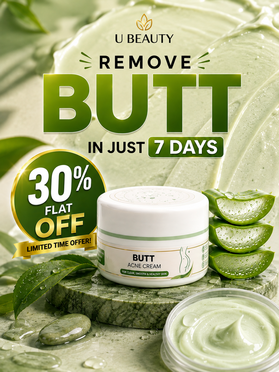 BUTT ACNE CREAM ( FOR FEMALES )