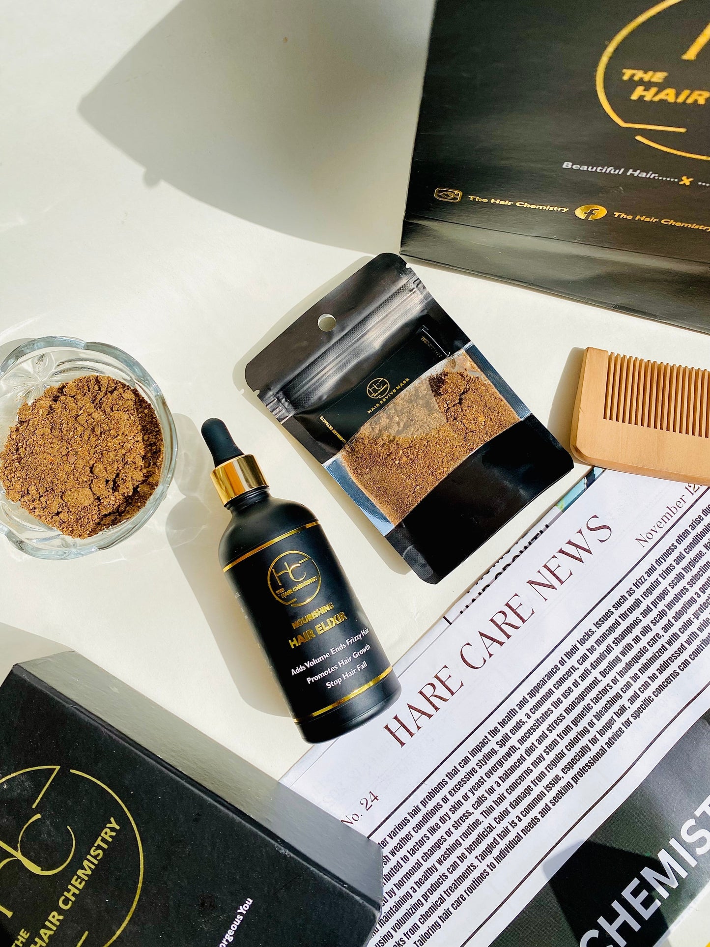 NOURSHING HAIR ELIXIR WITH FREE HAIR MASK