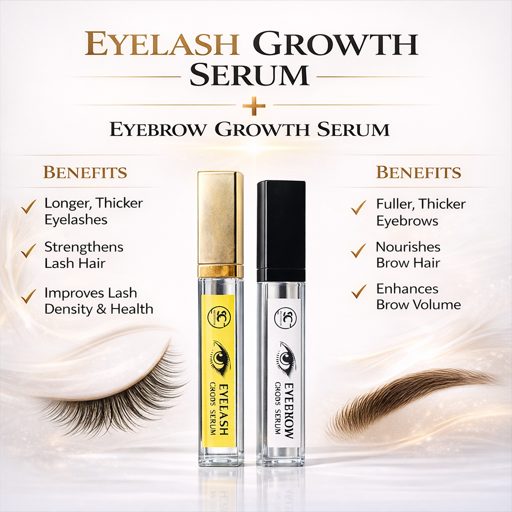 EYELASHES GROWTH SERUM (FREE EYE BROWS GROWTH SERUM)