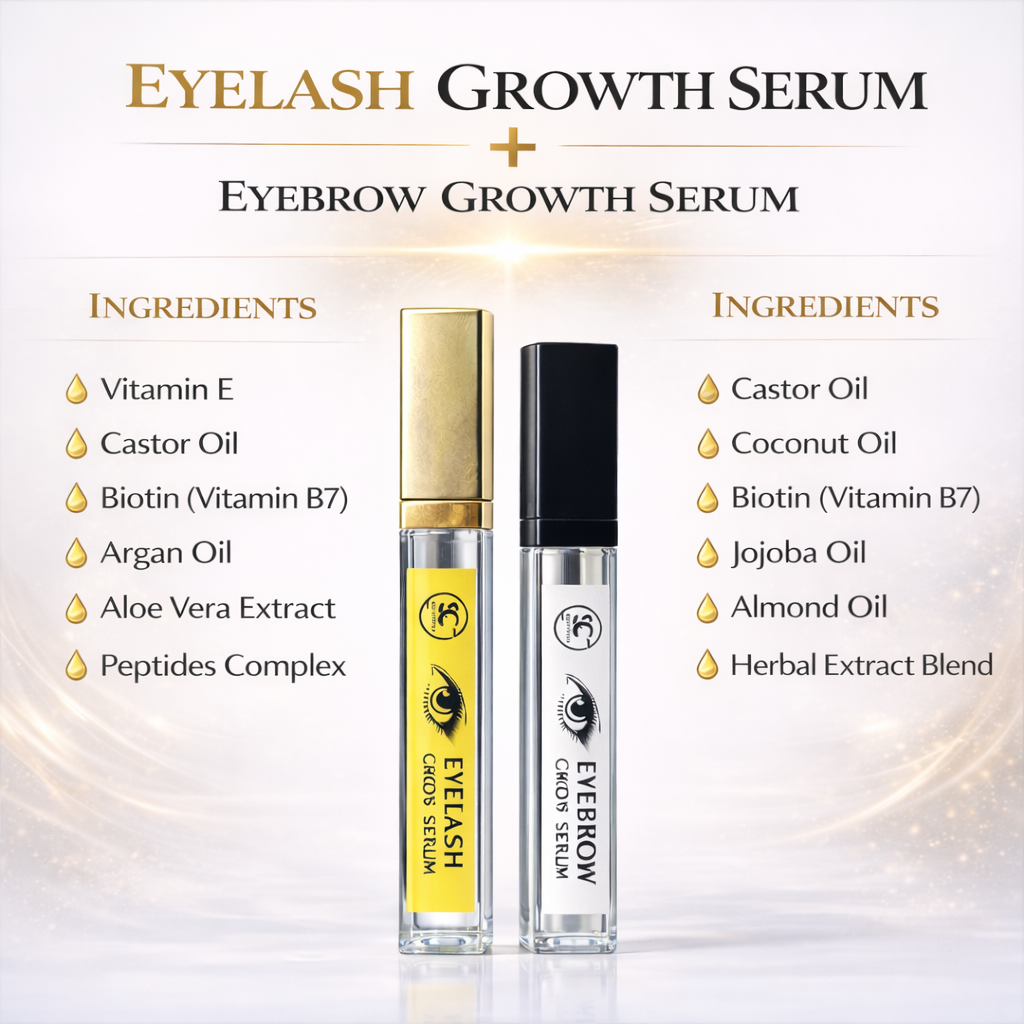 EYELASHES GROWTH SERUM (FREE EYE BROWS GROWTH SERUM)