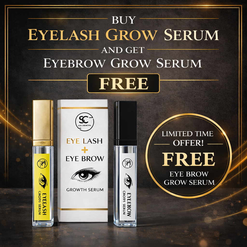 EYELASHES GROWTH SERUM (FREE EYE BROWS GROWTH SERUM)